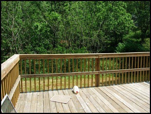 Front deck