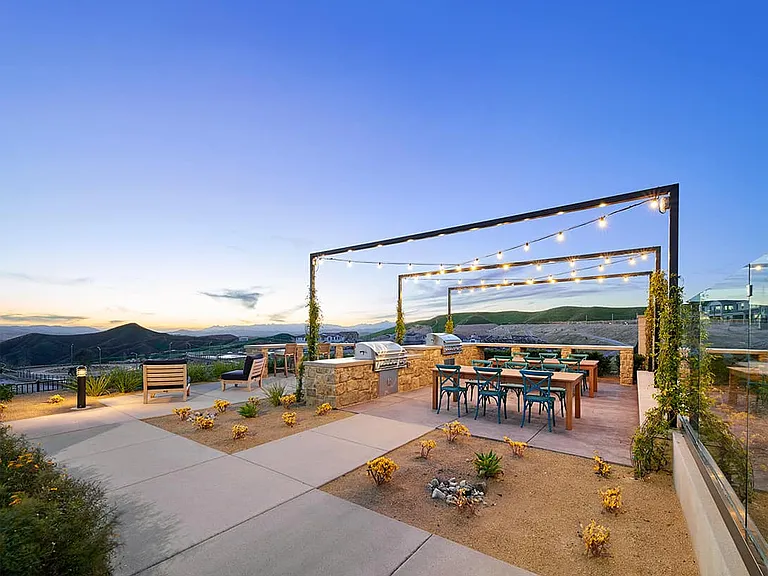 Clubhouse BBQ area