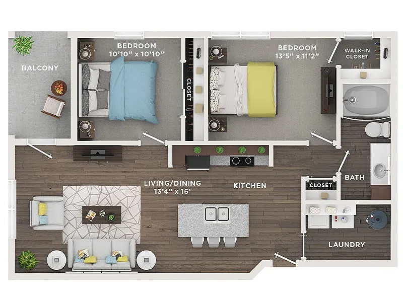 Floor plan The Aria
