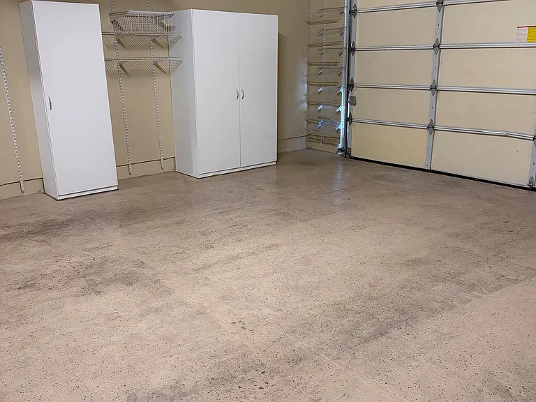 Garage (built-in closets)