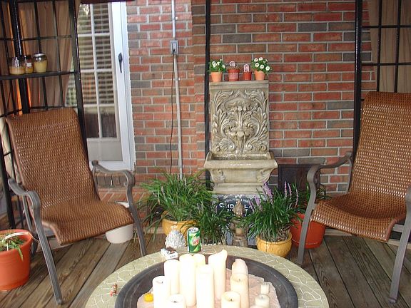 Zen Garden on Back Deck