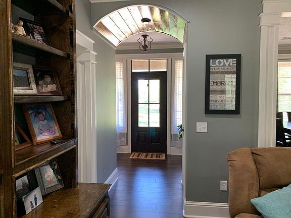 Arched Entry From Front Porch