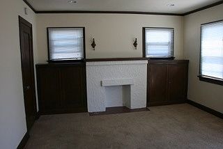 Living Room, fireplace faux