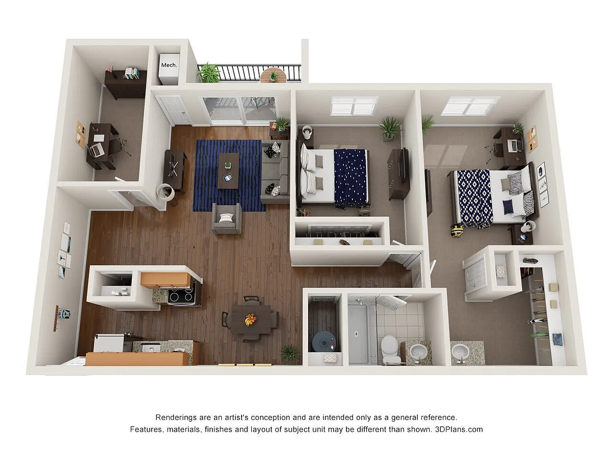 Floor plan The Madison Deluxe