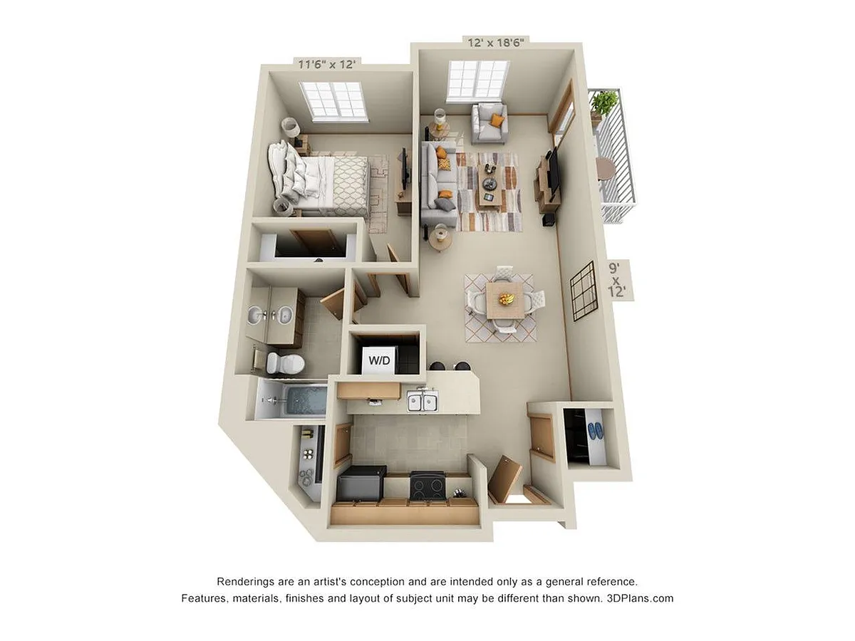 Floor plan Sauk