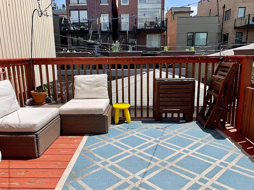 Private patio