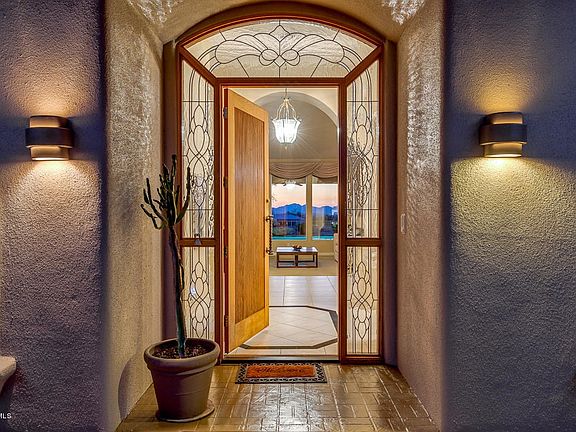 Entrance to the house
