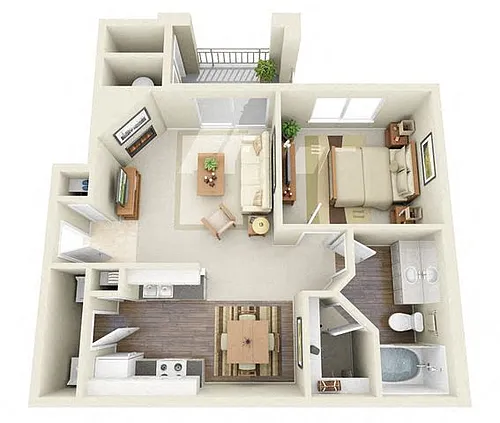 Floor plan Sisley