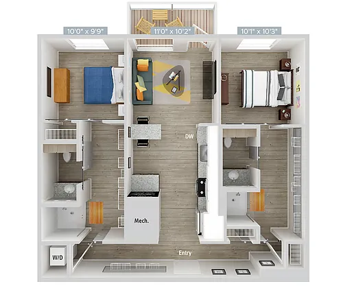 Floor plan 318