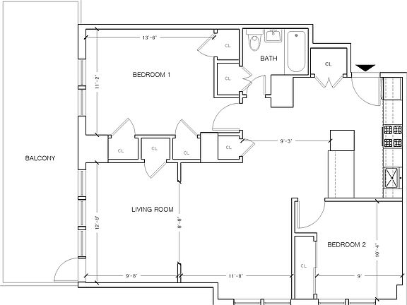 2nd image of 310 Greenwich St #3109J