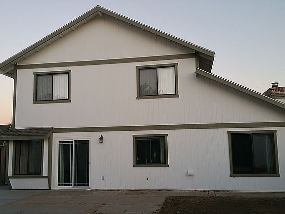 Back view of house