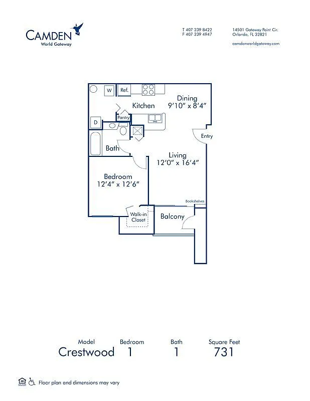 Floor plan Crestwood