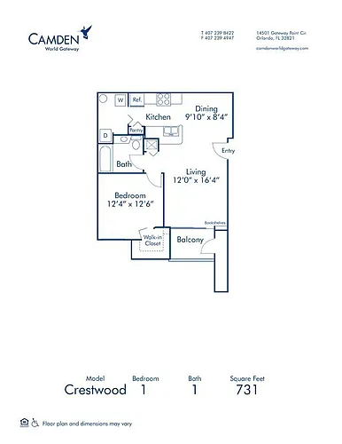 Floor plan Crestwood