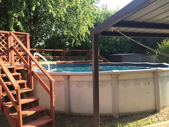 27' pool wood deck