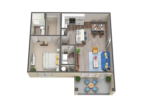 Floor plan A1