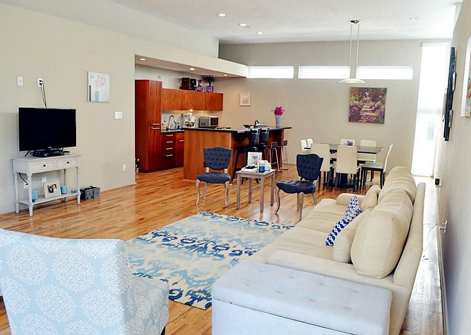Dramatic and open floorplan.