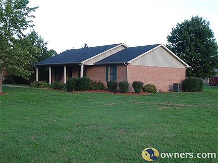 Front view of corner lot