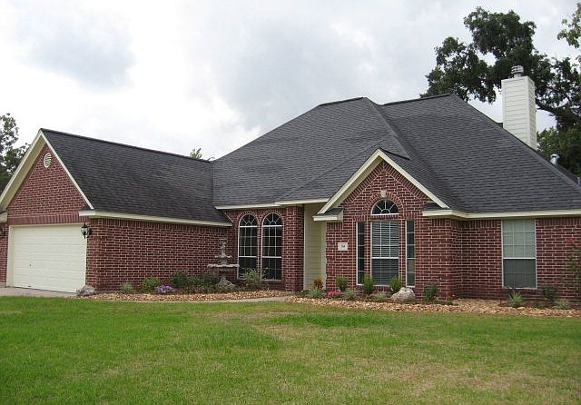 front of the house