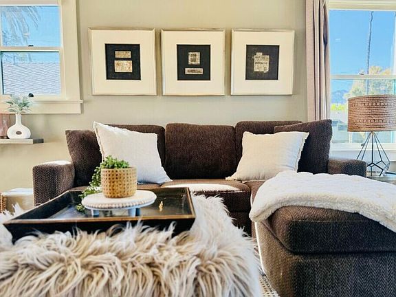 Comfortable Living Space with lots of natural light.