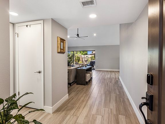 Tile throughout home.
