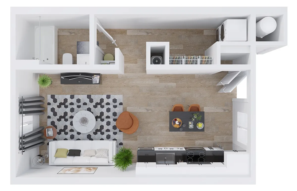 Floor plan Studio