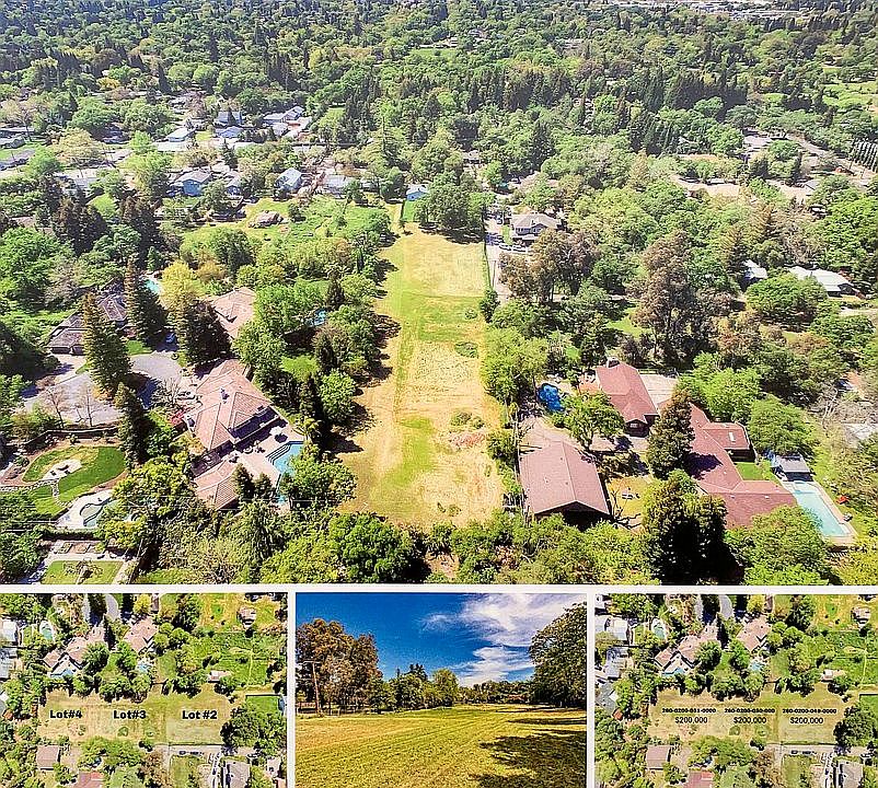 3 adjacent lots to the house
