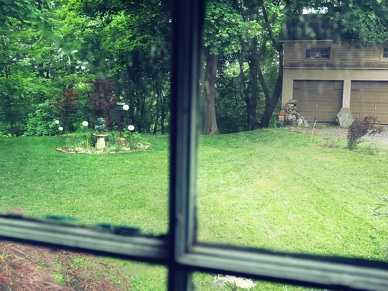 View from bathroom.