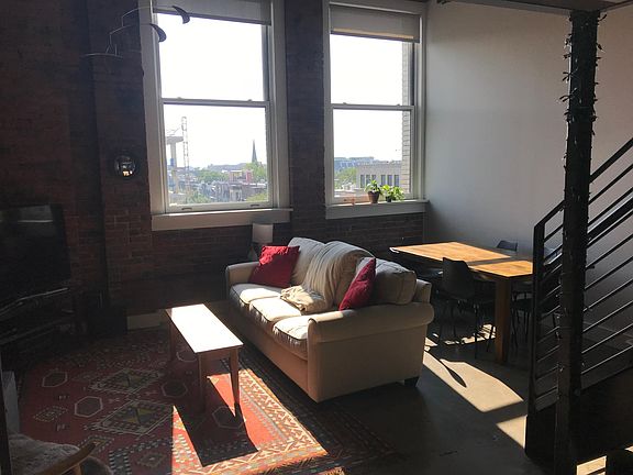View of living and dining