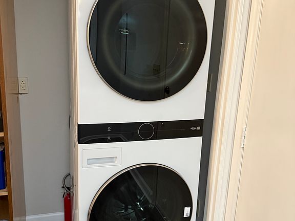 New washer/dryer tower