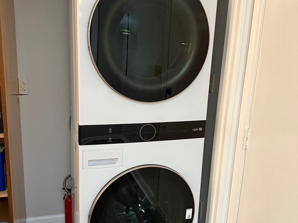 New washer/dryer tower