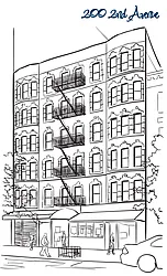 200 Second Avenue in East Village