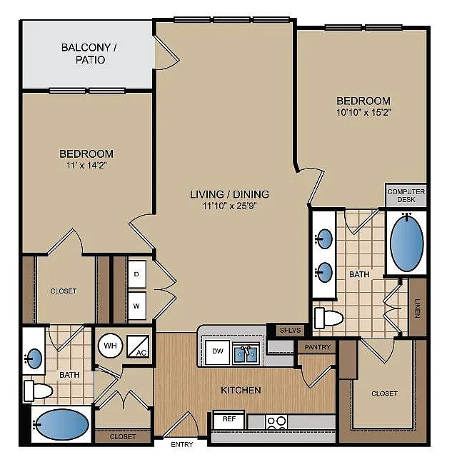 Floor plan C8