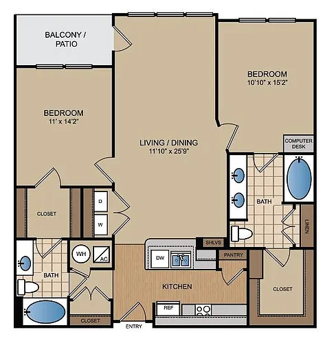 Floor plan C8