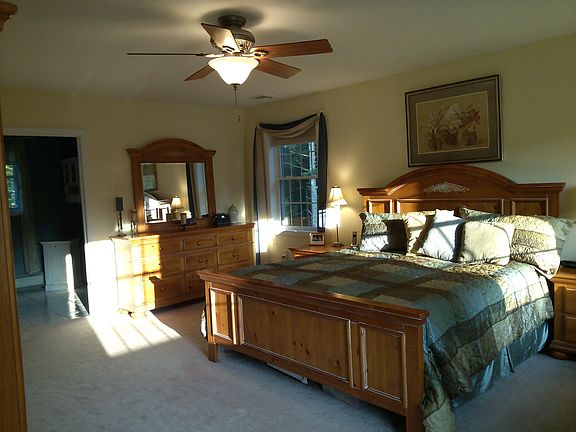 Large master bedroom suite