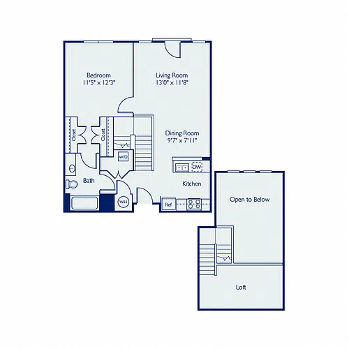 Floor plan A1F