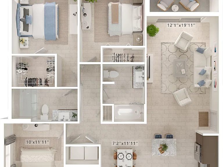 Cascada floor plan