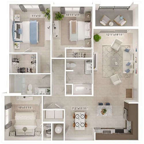 Floor plan Cascada