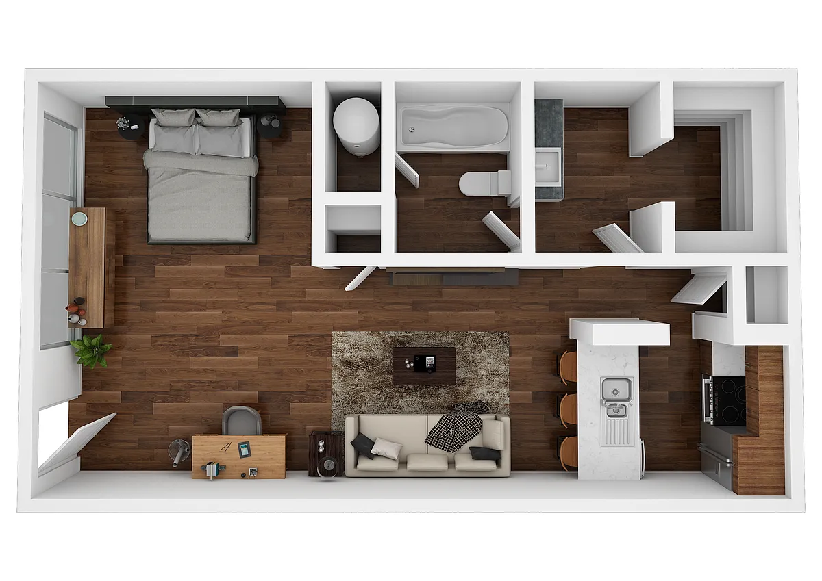 Floor plan Studio
