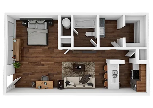 Floor plan Studio