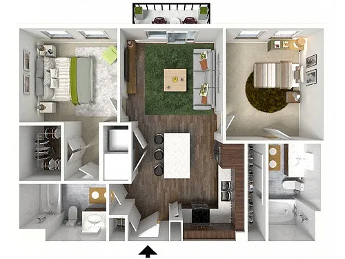 Floor plan B2