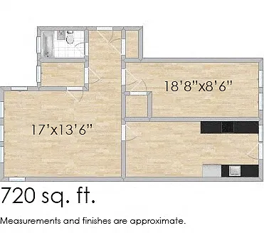 Floor plan 244 Washington A