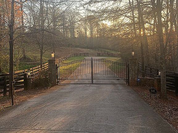 Gated entrance