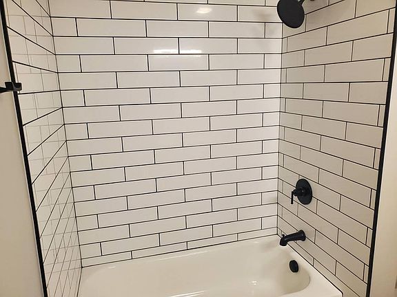 New tile bathroom