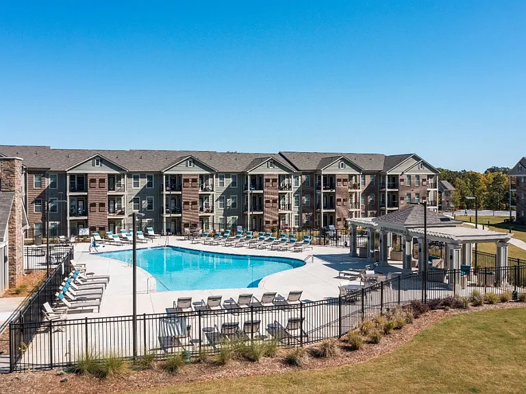 Sparkling Outdoor Swimming Pool