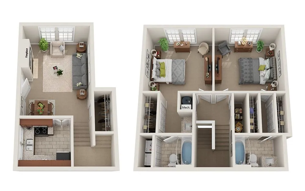 Floor plan B3