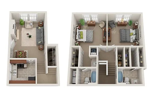 Floor plan B3