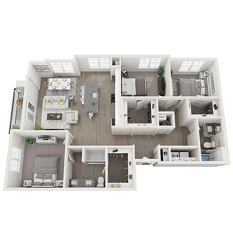 Floor plan Plan C-1