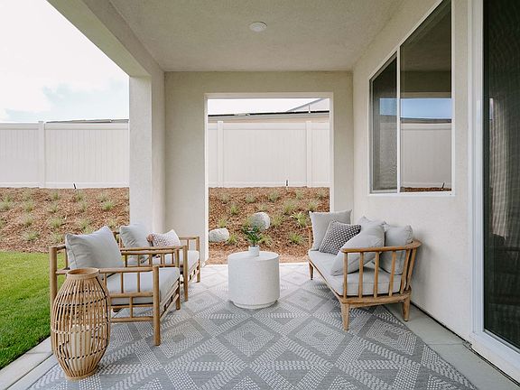 Plan 2 Model Covered Patio