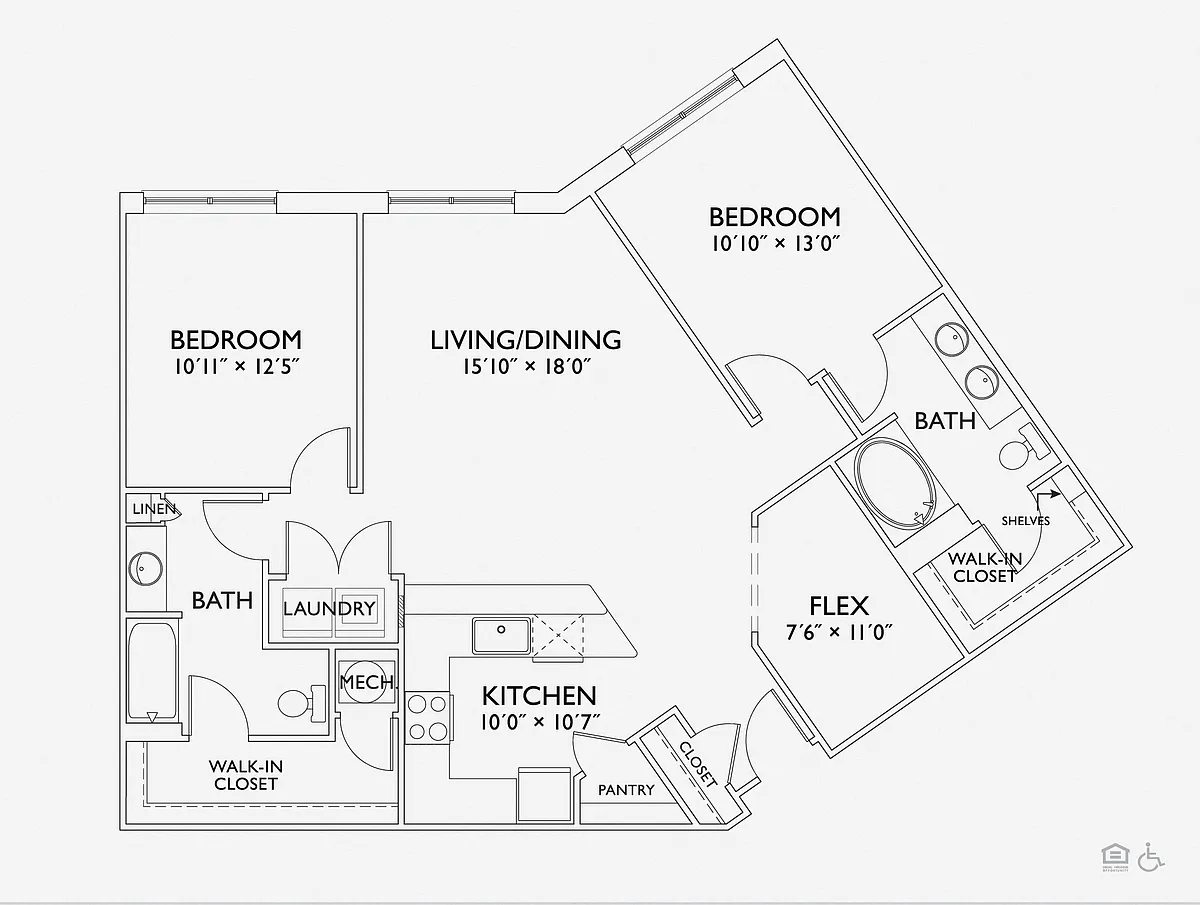 Floor plan B7