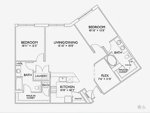 Floor plan B7